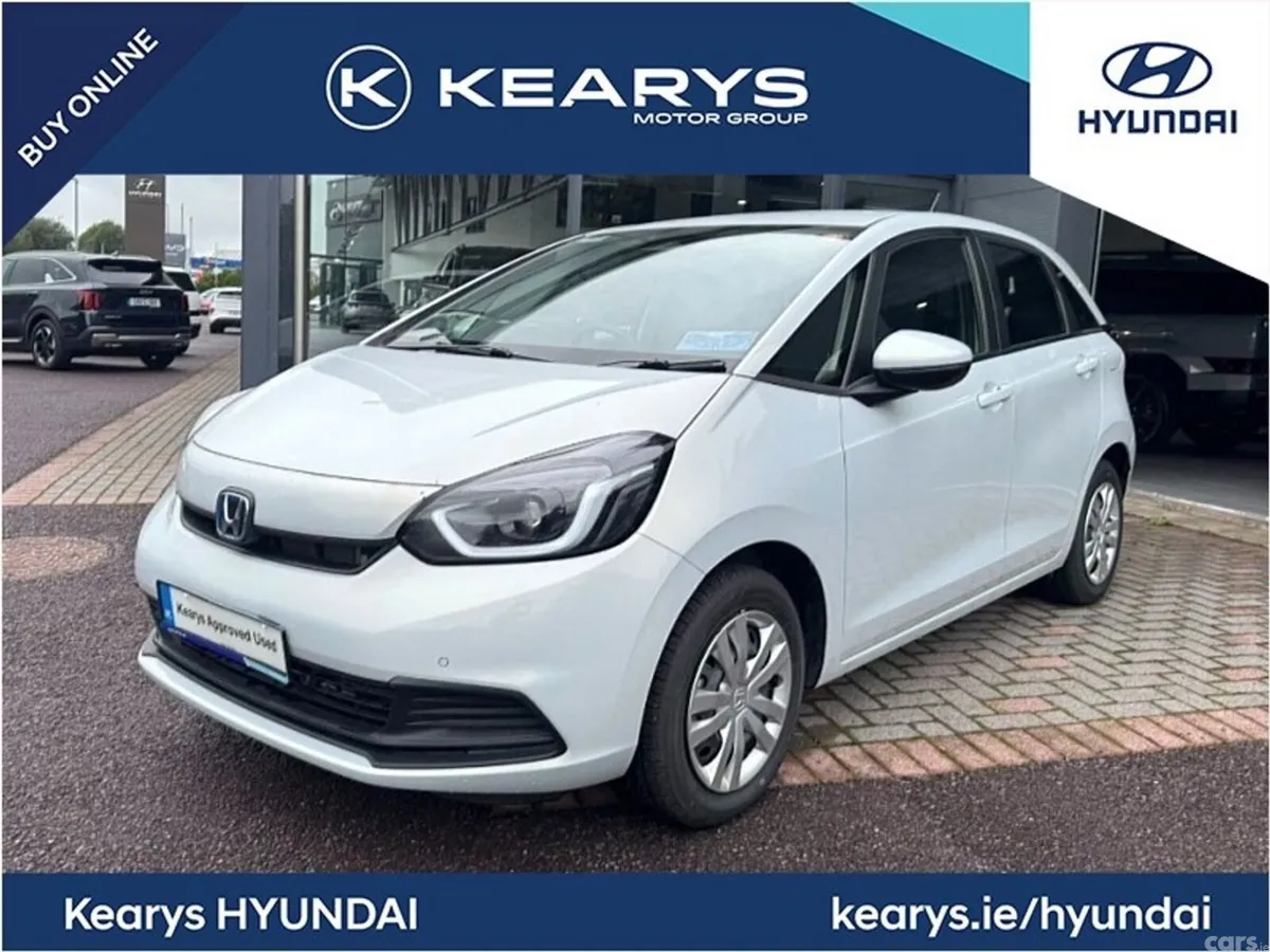 Honda Fit Hatchback, Petrol Hybrid, 2023, White