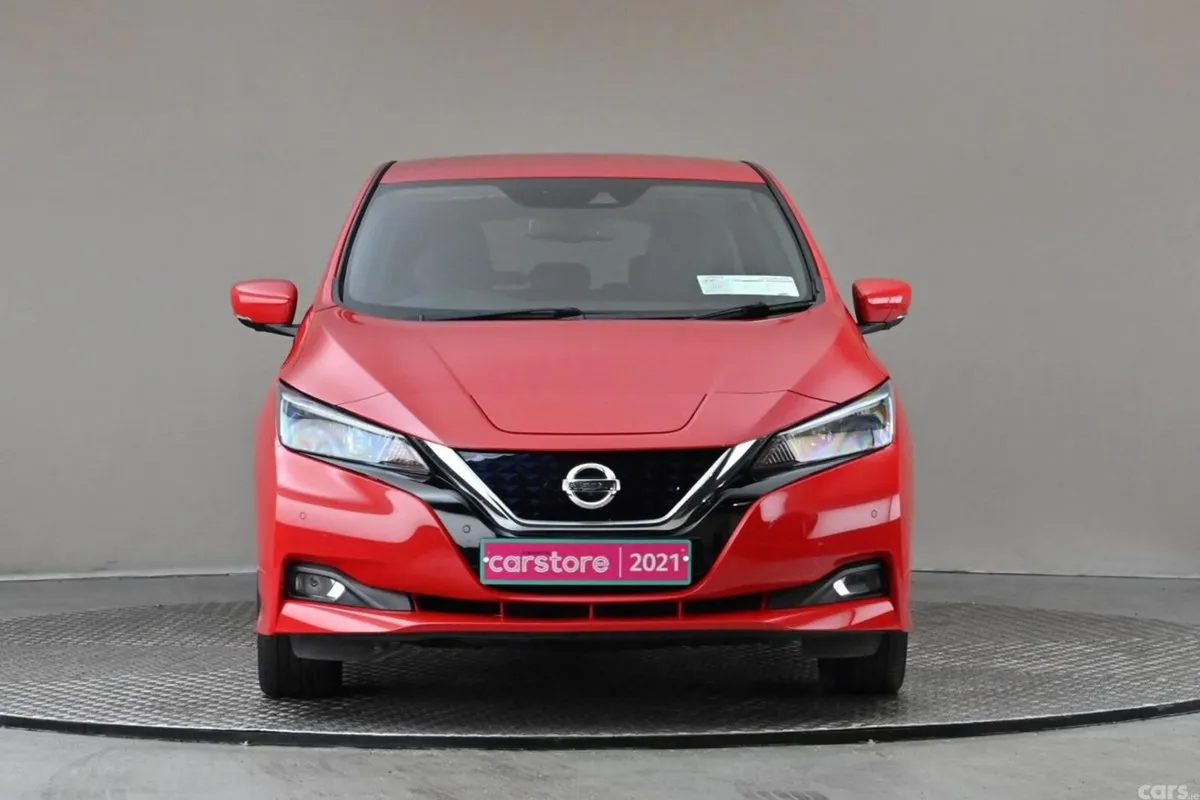 Nissan Leaf Hatchback, Electric, 2021, Red
