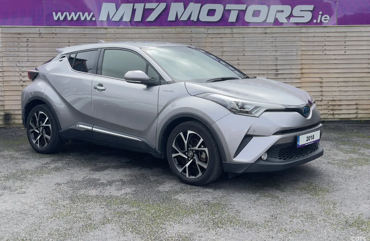 Toyota C-HR SUV, Petrol Hybrid, 2018, Silver