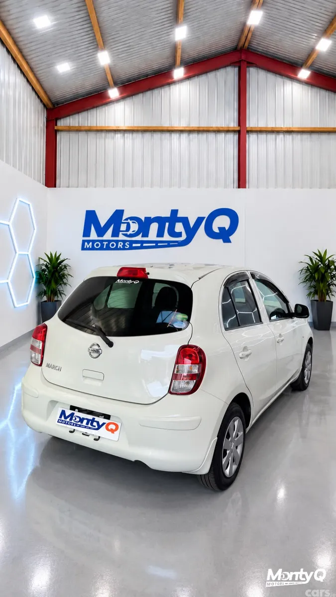 Nissan March Hatchback, Petrol, 2013, White