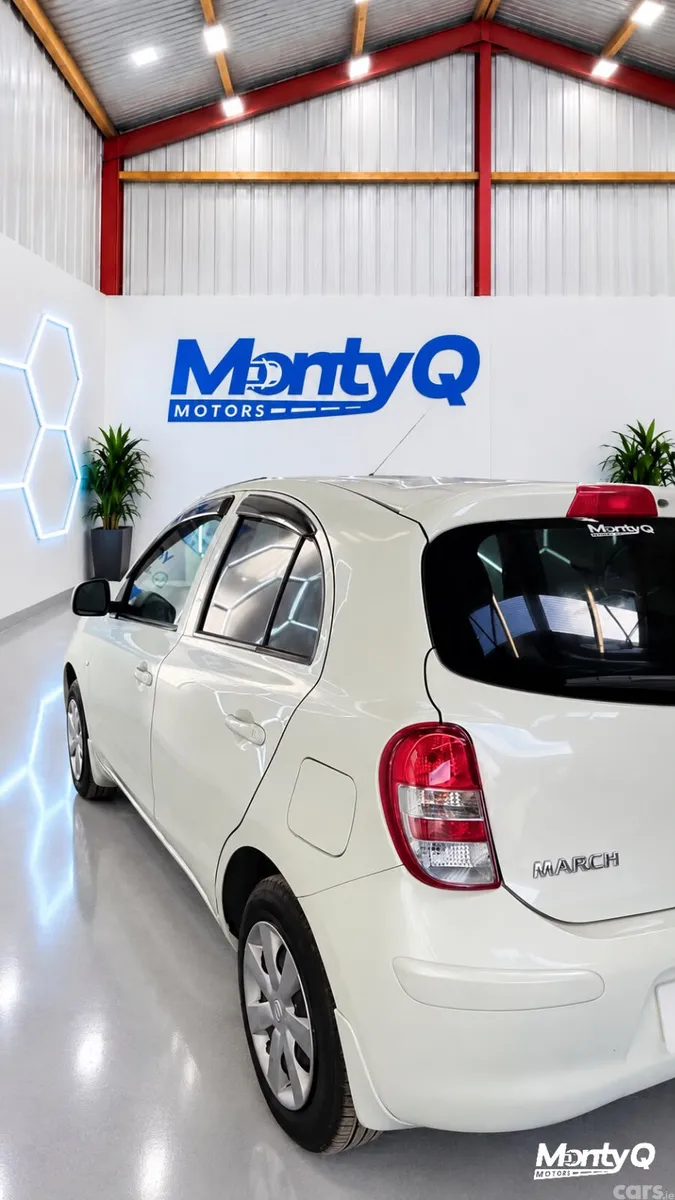 Nissan March Hatchback, Petrol, 2013, White