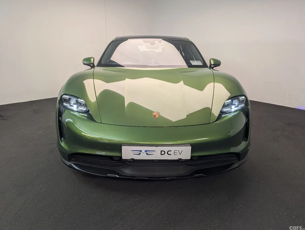 Porsche Taycan Estate, Electric, 2022, Green