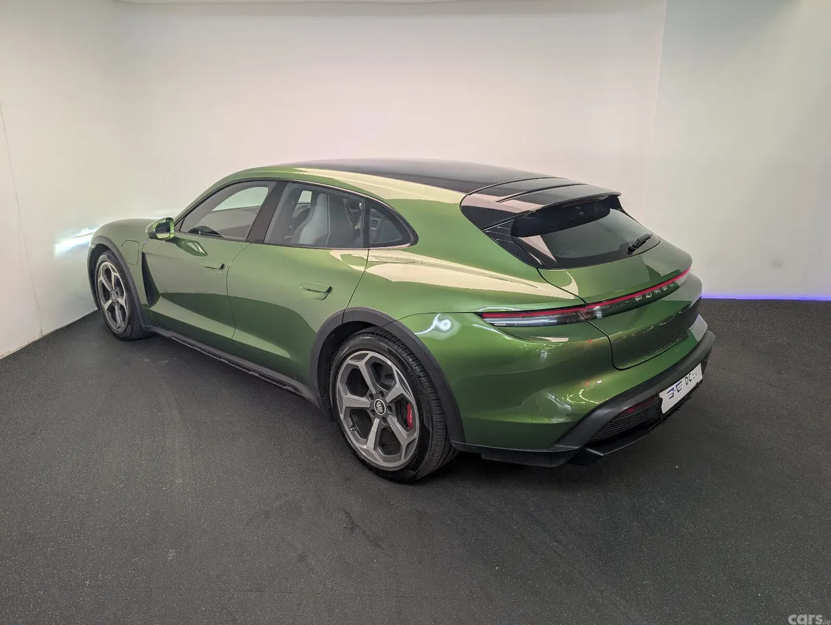 Porsche Taycan Estate, Electric, 2022, Green