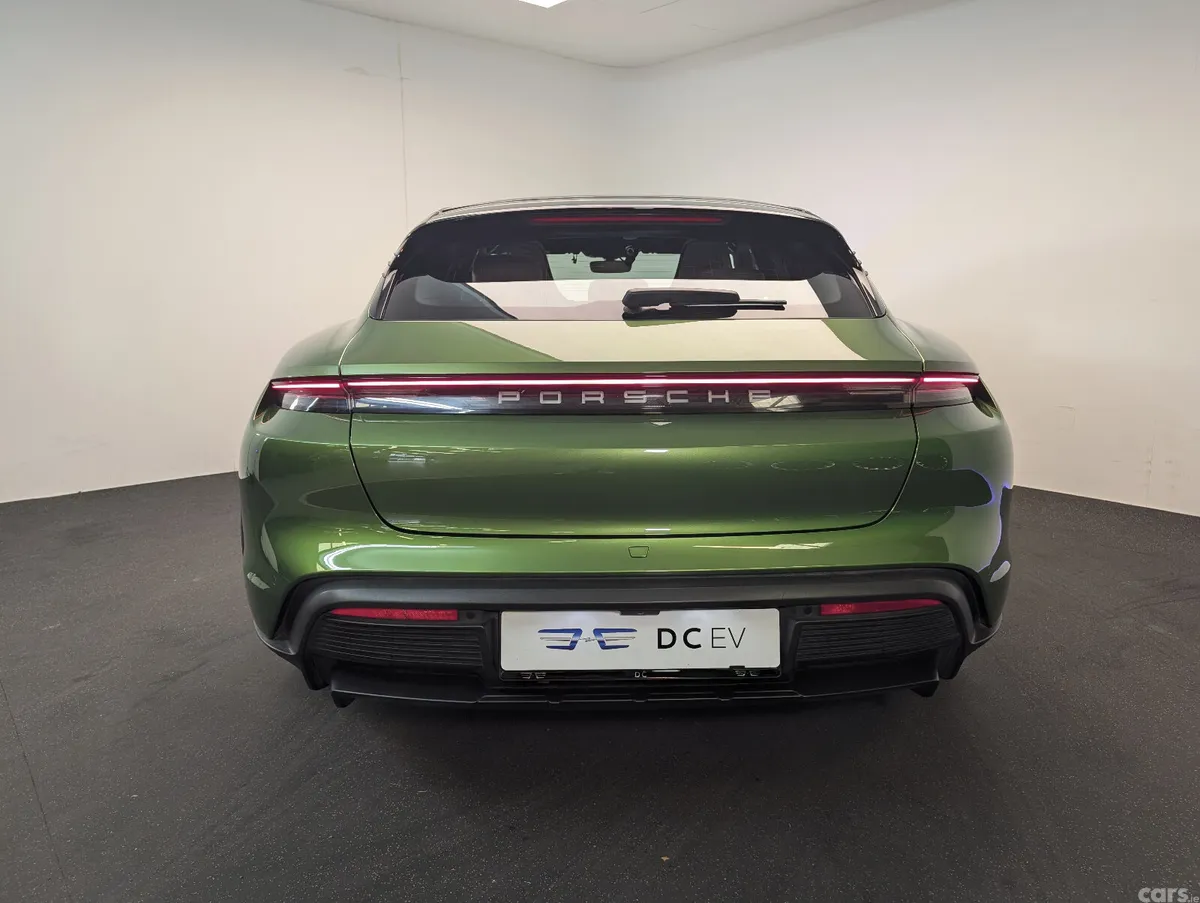 Porsche Taycan Estate, Electric, 2022, Green