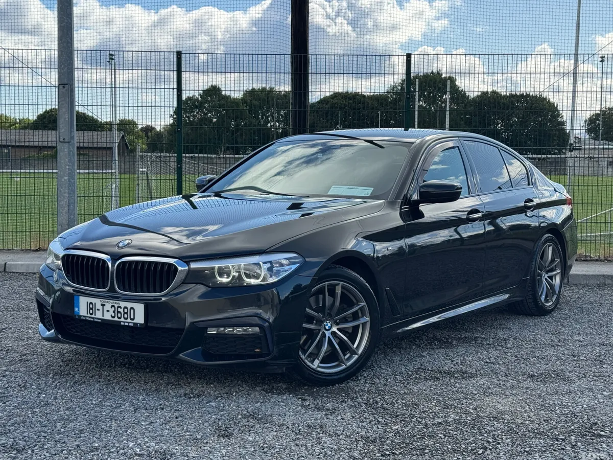 BMW 5-Series Saloon, Diesel, 2018, Black