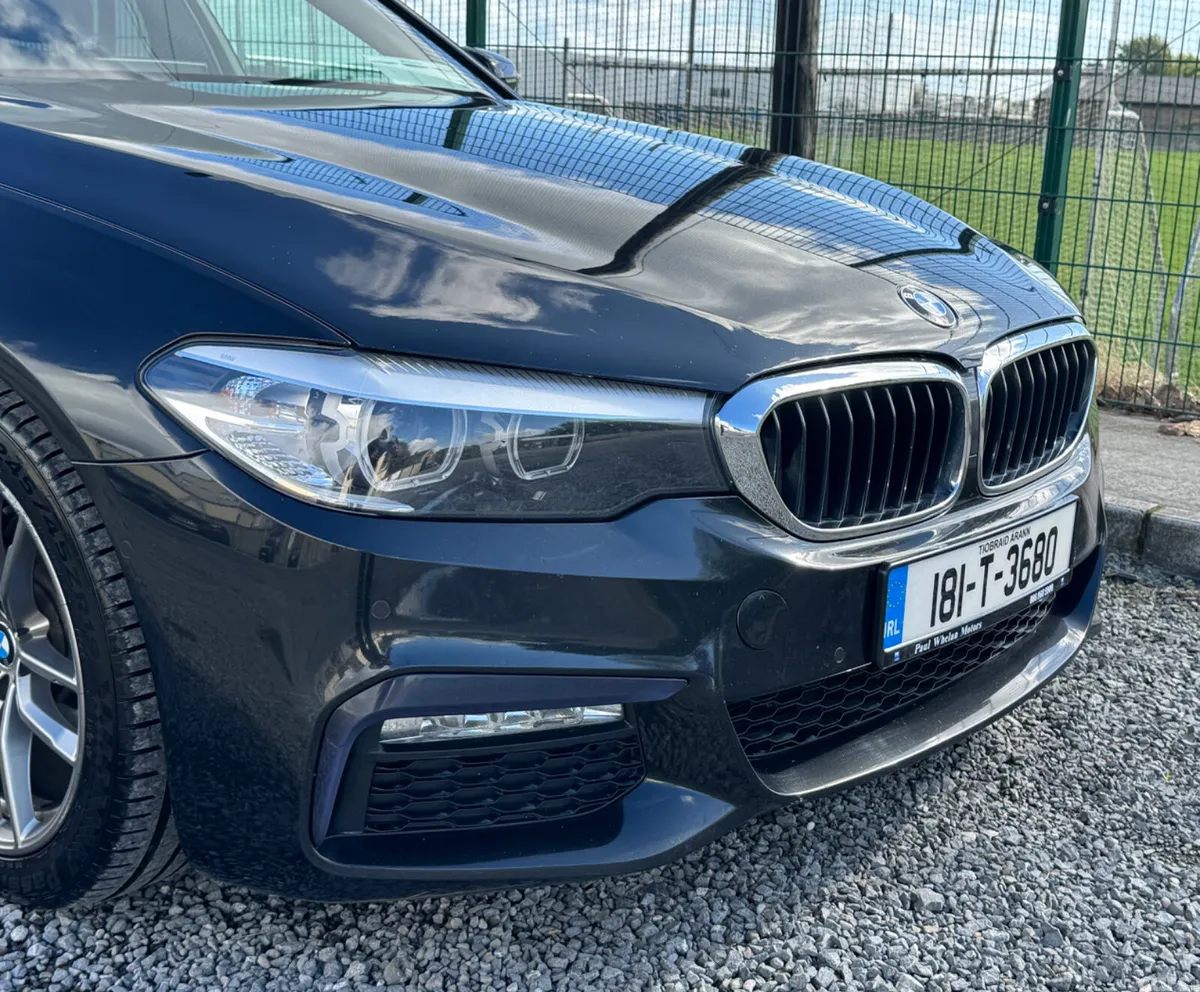 BMW 5-Series Saloon, Diesel, 2018, Black
