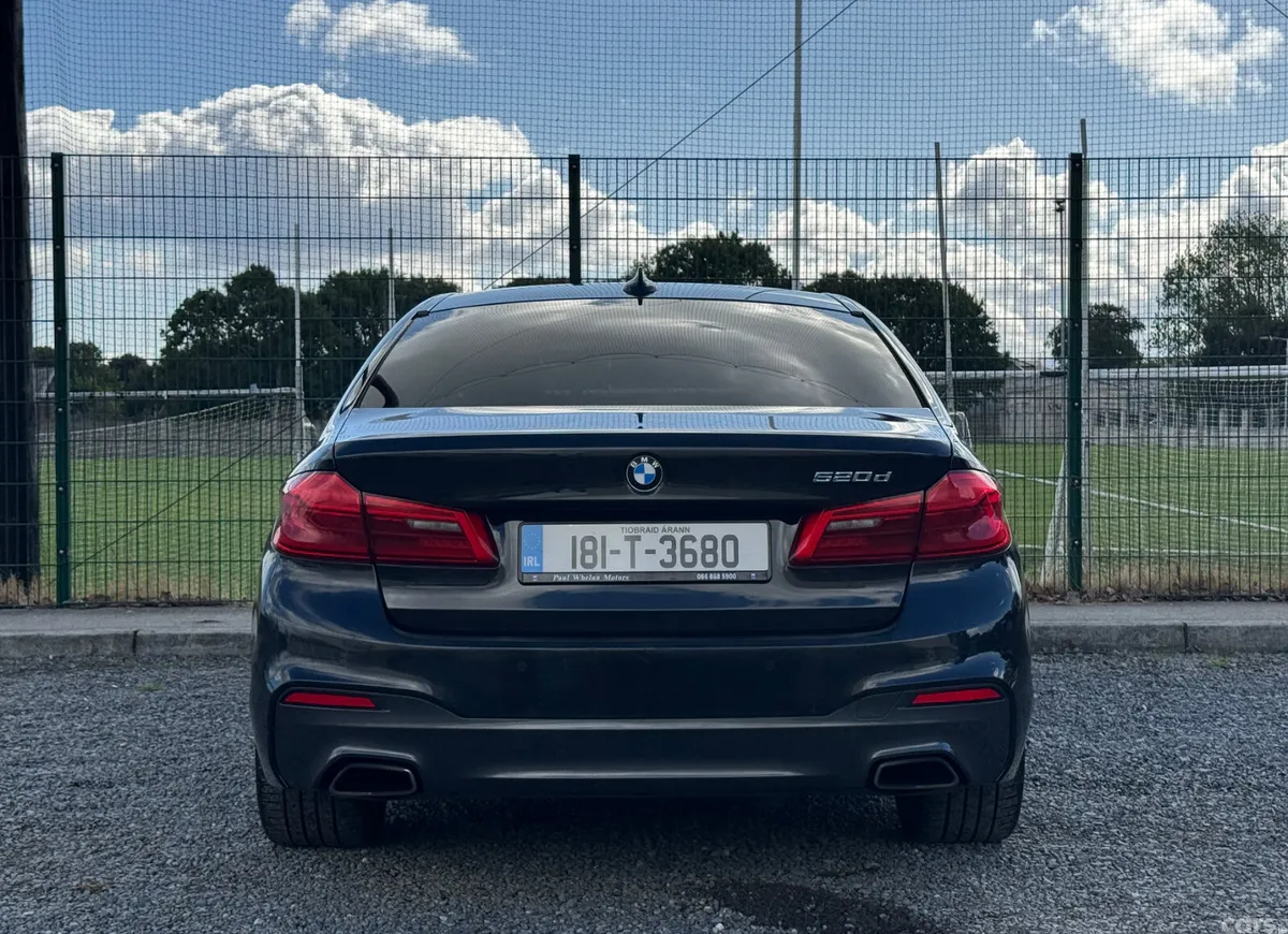 BMW 5-Series Saloon, Diesel, 2018, Black