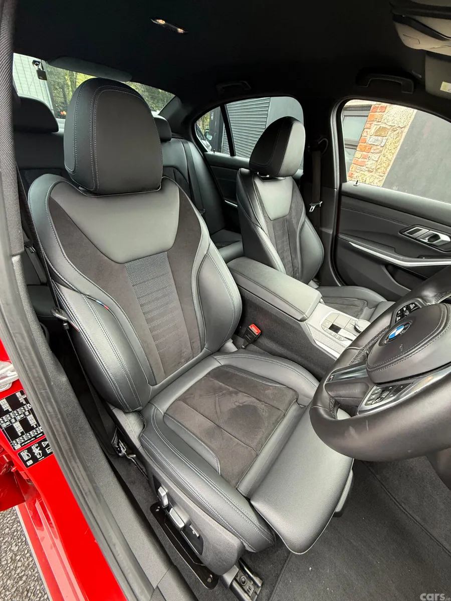 BMW 3-Series Saloon, Diesel, 2021, Red