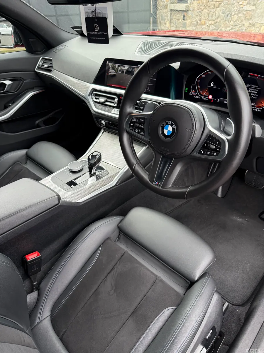 BMW 3-Series Saloon, Diesel, 2021, Red
