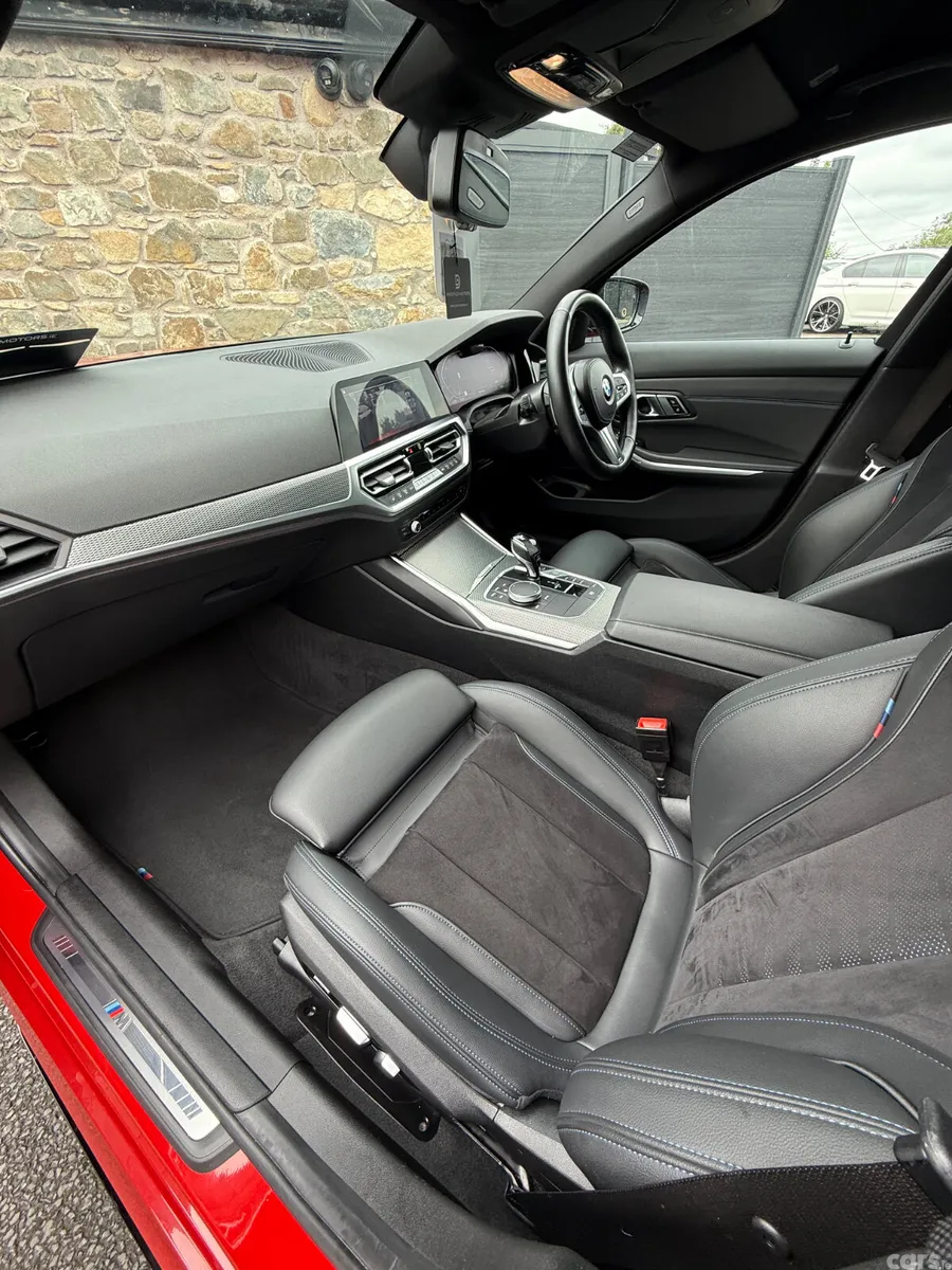 BMW 3-Series Saloon, Diesel, 2021, Red