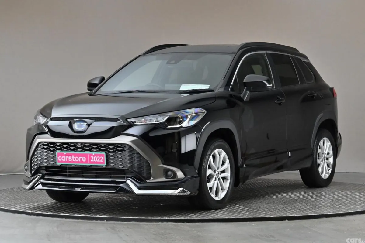 Toyota Corolla Cross SUV, Petrol Hybrid, 2022, Black