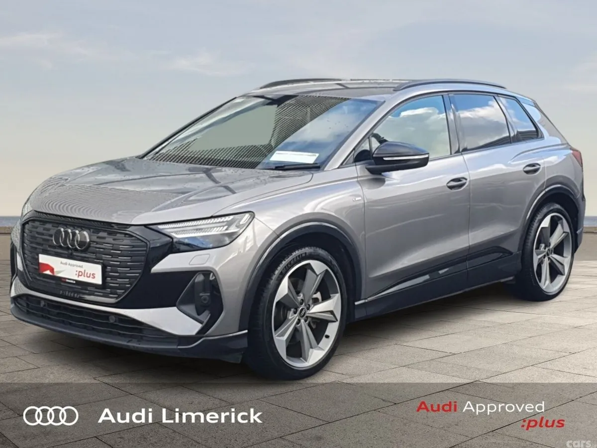 Audi Q4 e-tron SUV, Electric, 2024, Grey