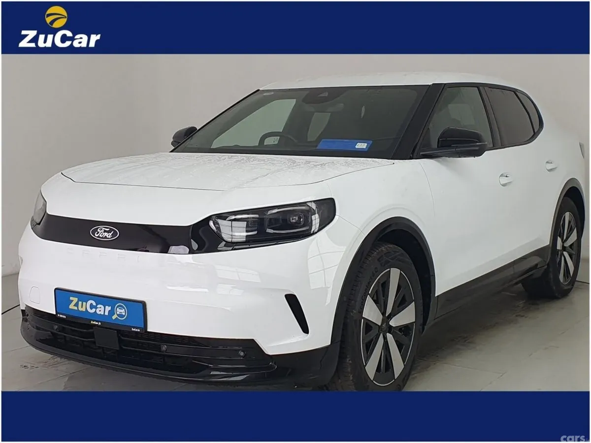 Ford Capri SUV, Electric, 2025, White