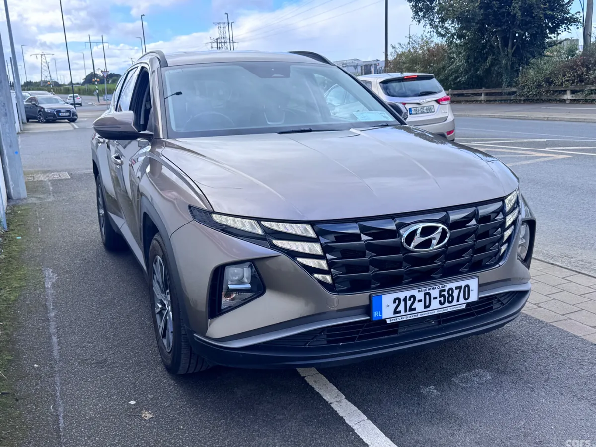 Hyundai Tucson SUV, Petrol Hybrid, 2021, Brown