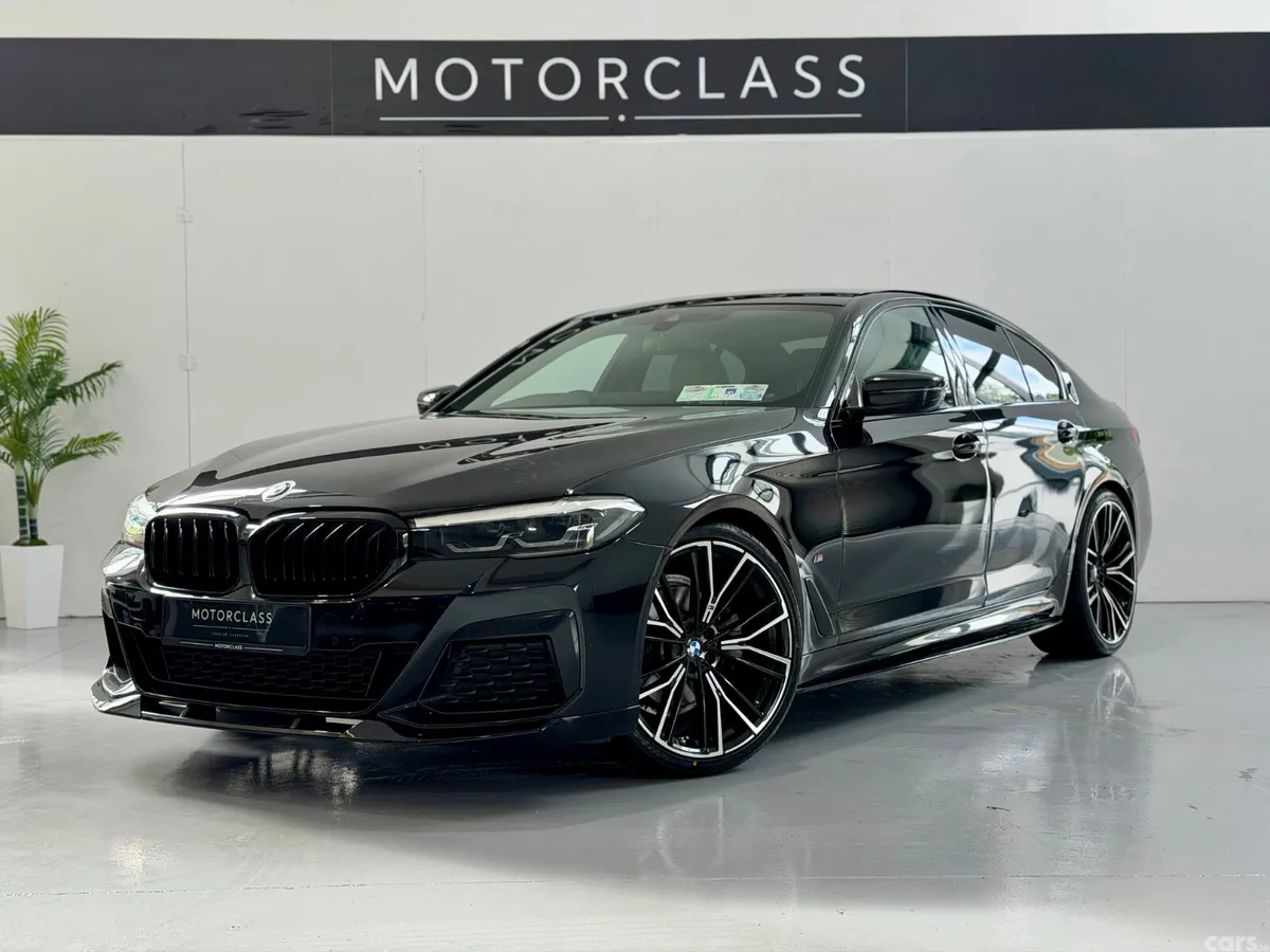 BMW 5-Series Saloon, Diesel, 2021, Black