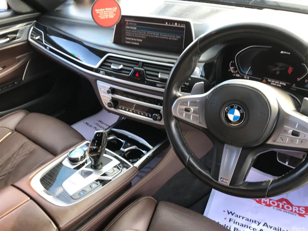 BMW 7-Series Saloon, Petrol Plug-in Hybrid, 2019, Brown