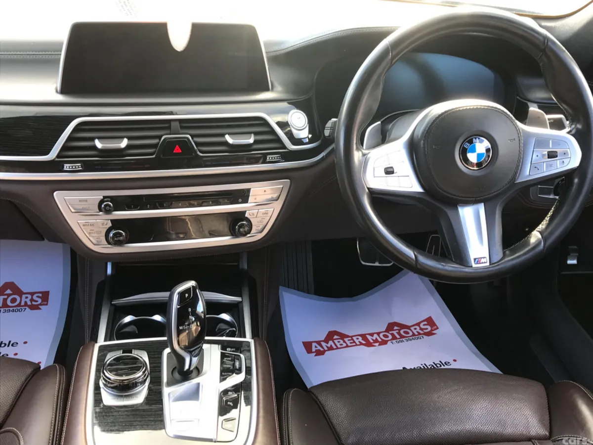 BMW 7-Series Saloon, Petrol Plug-in Hybrid, 2019, Brown