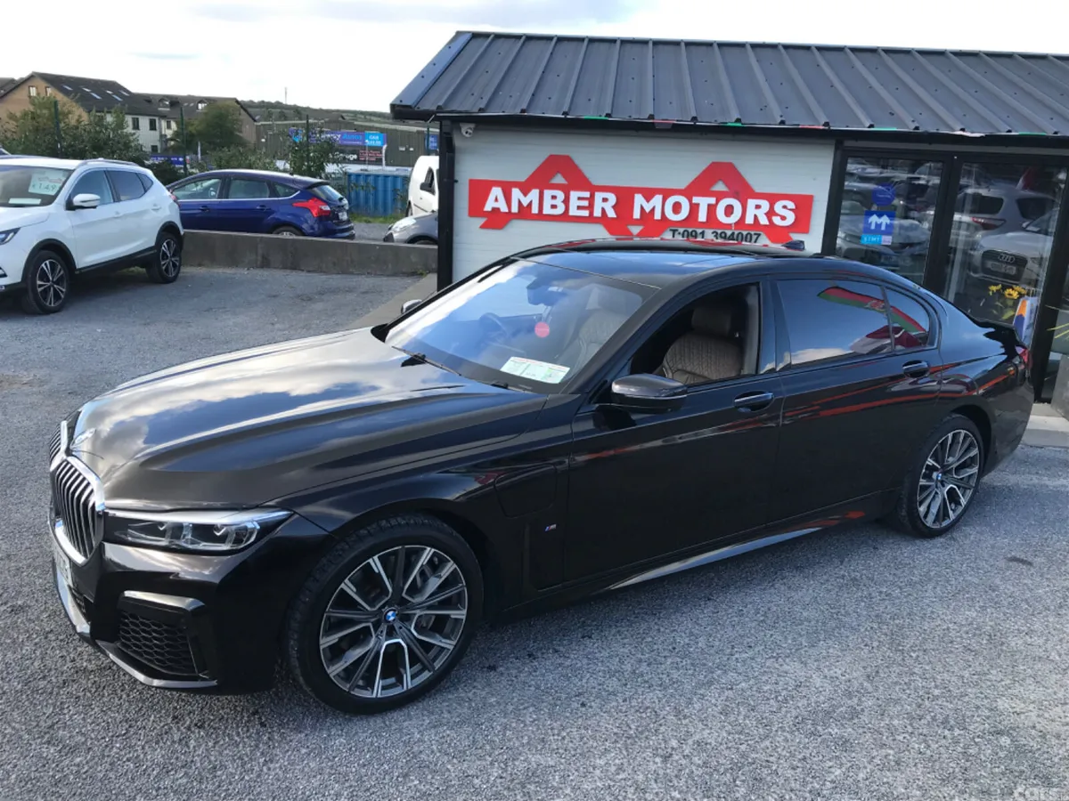 BMW 7-Series Saloon, Petrol Plug-in Hybrid, 2019, Brown