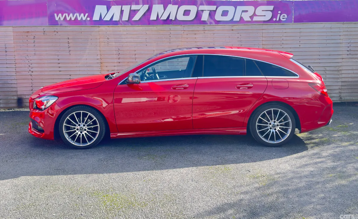 Mercedes-Benz CLA Estate, Petrol, 2017, Red