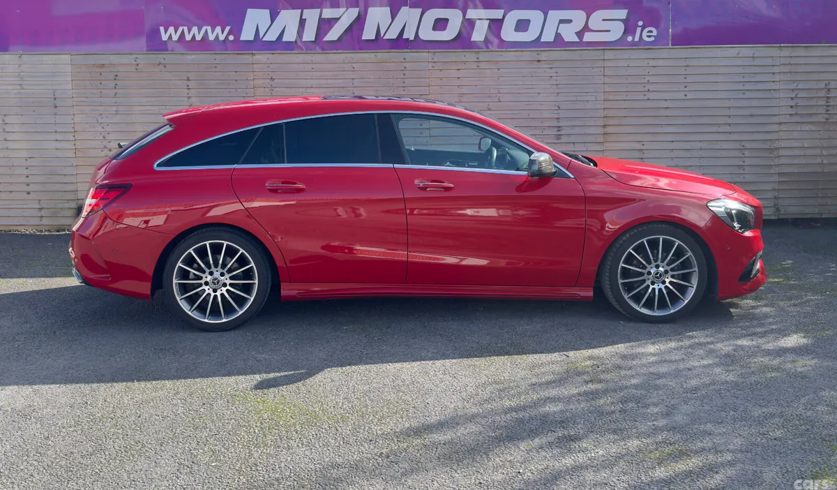 Mercedes-Benz CLA Estate, Petrol, 2017, Red