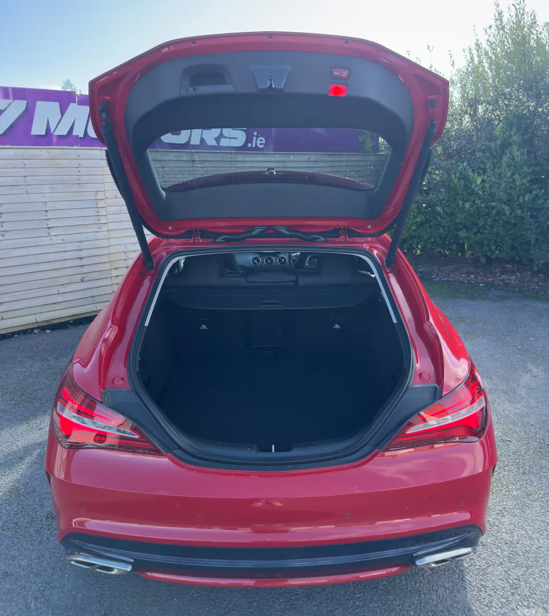 Mercedes-Benz CLA Estate, Petrol, 2017, Red