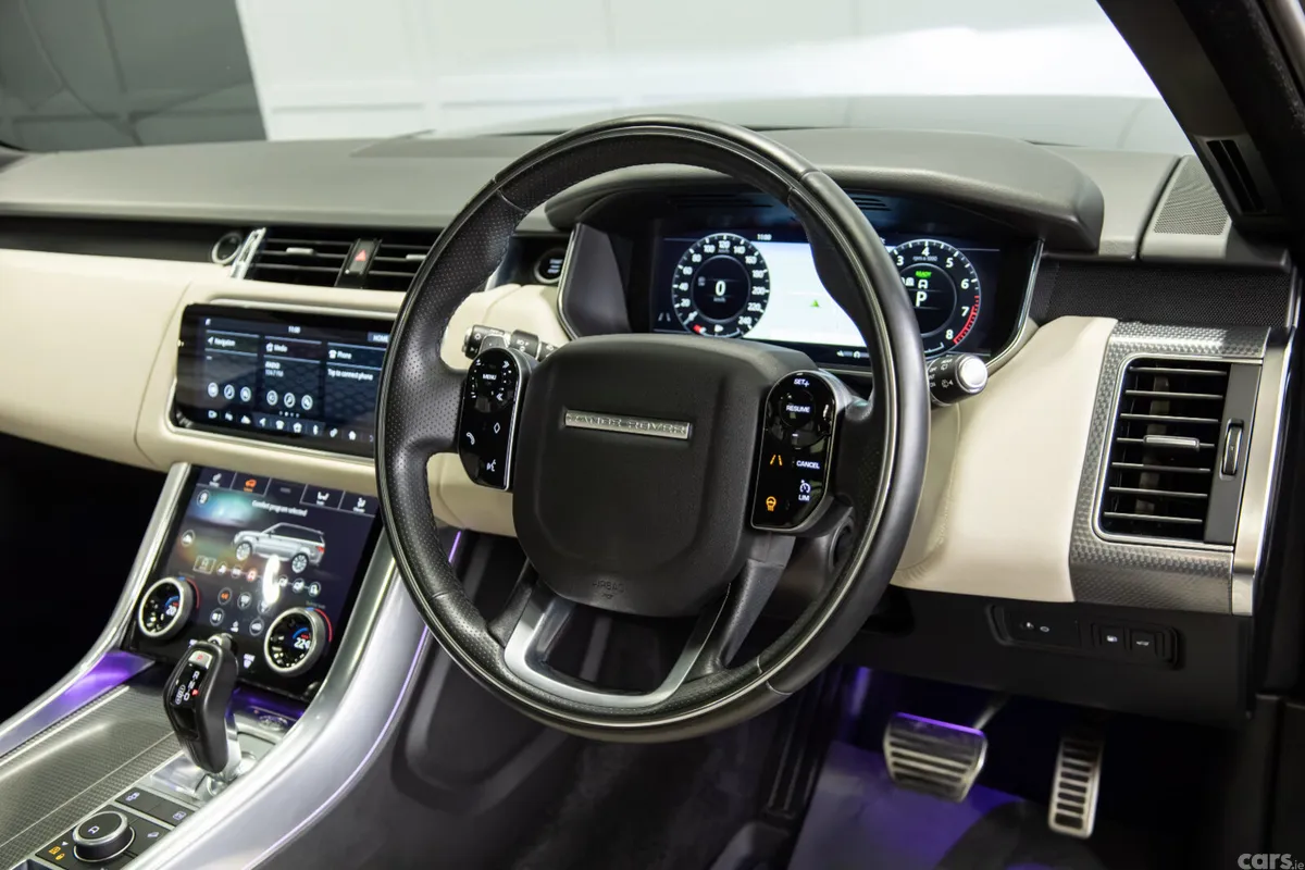 Land Rover Range Rover Sport SUV, Petrol Plug-in Hybrid, 2022, Black