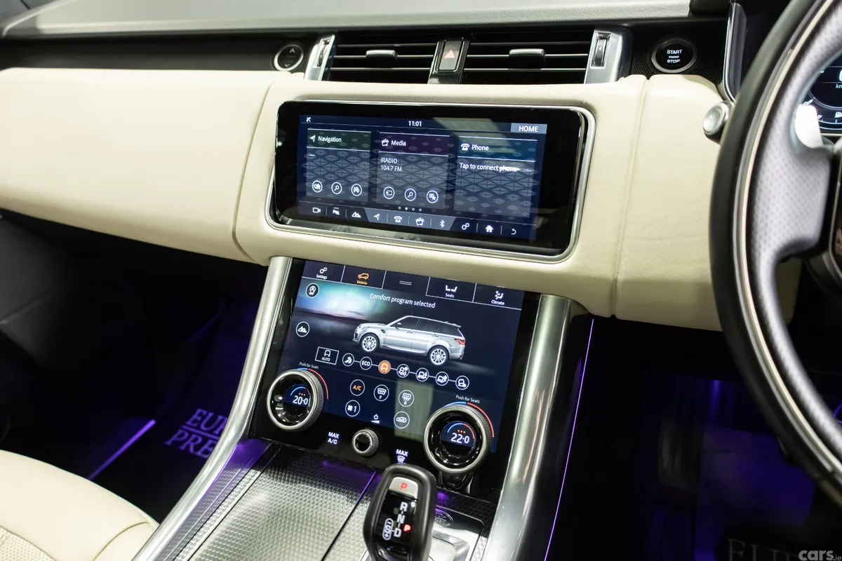Land Rover Range Rover Sport SUV, Petrol Plug-in Hybrid, 2022, Black