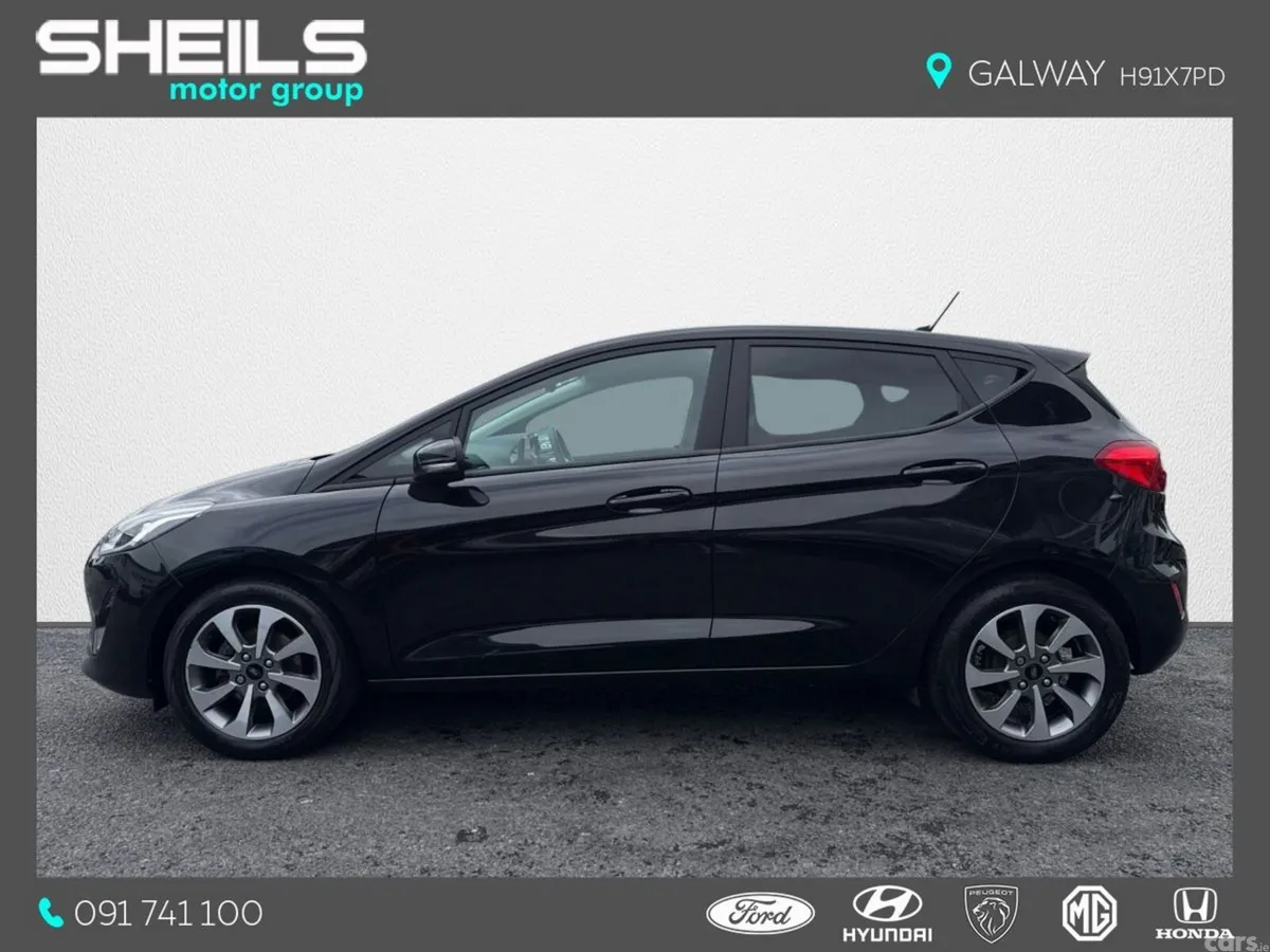 Ford Fiesta Hatchback, Petrol, 2021, Black