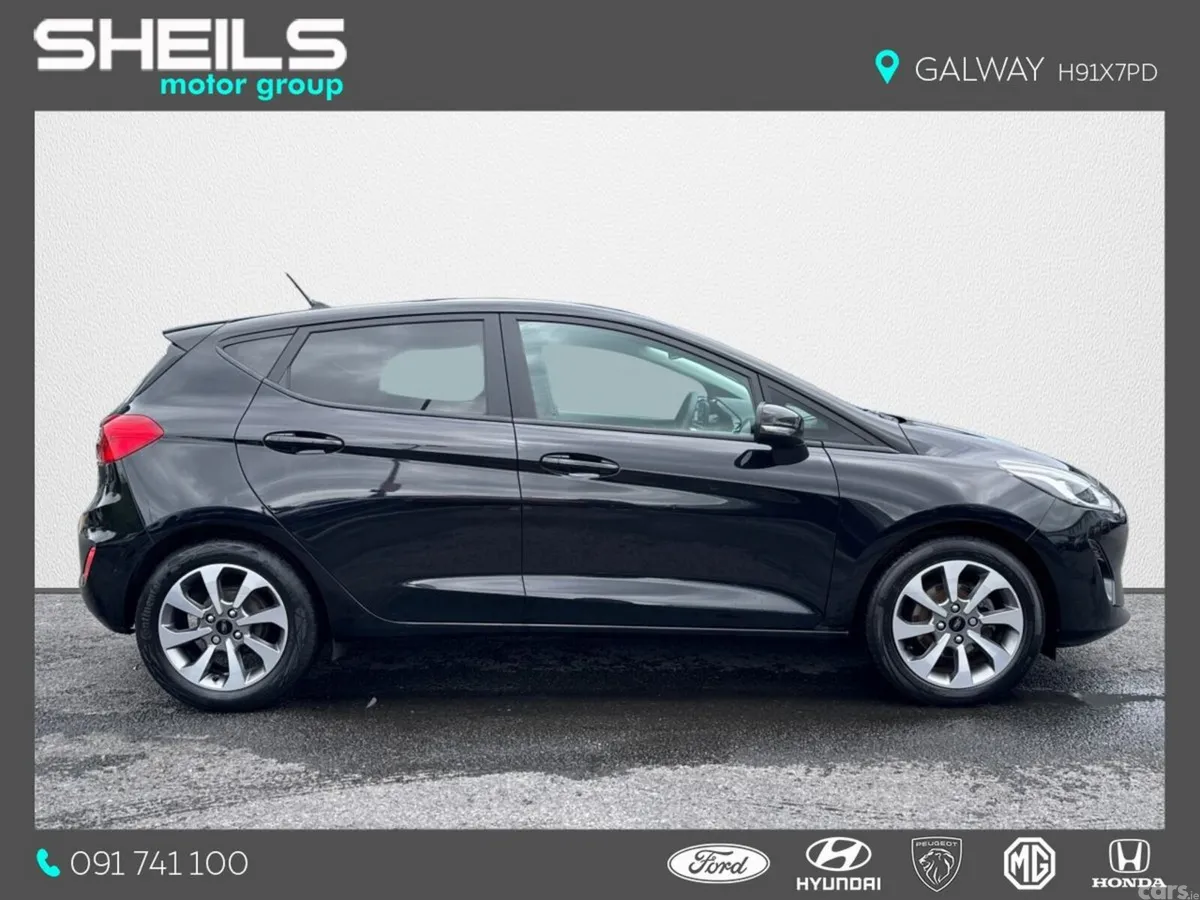 Ford Fiesta Hatchback, Petrol, 2021, Black
