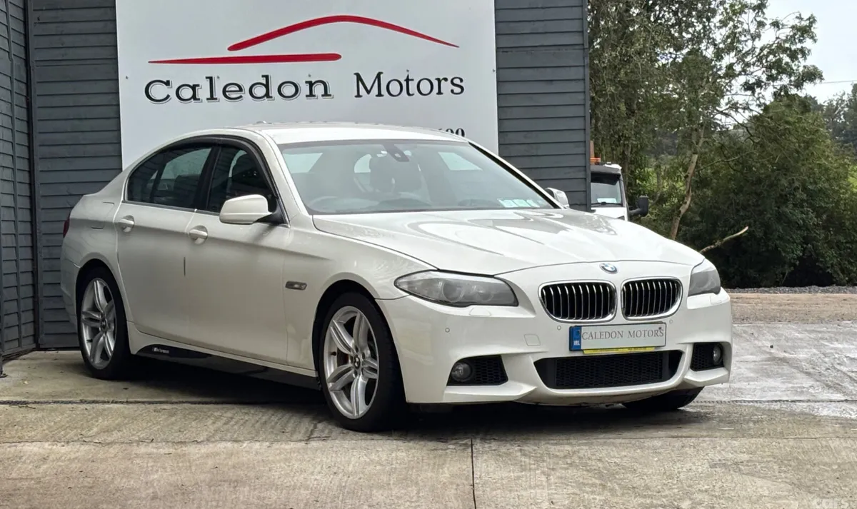 BMW 5-Series Saloon, Diesel, 2012, White