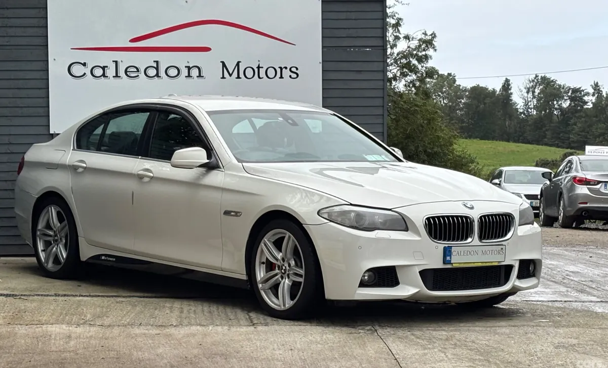 BMW 5-Series Saloon, Diesel, 2012, White