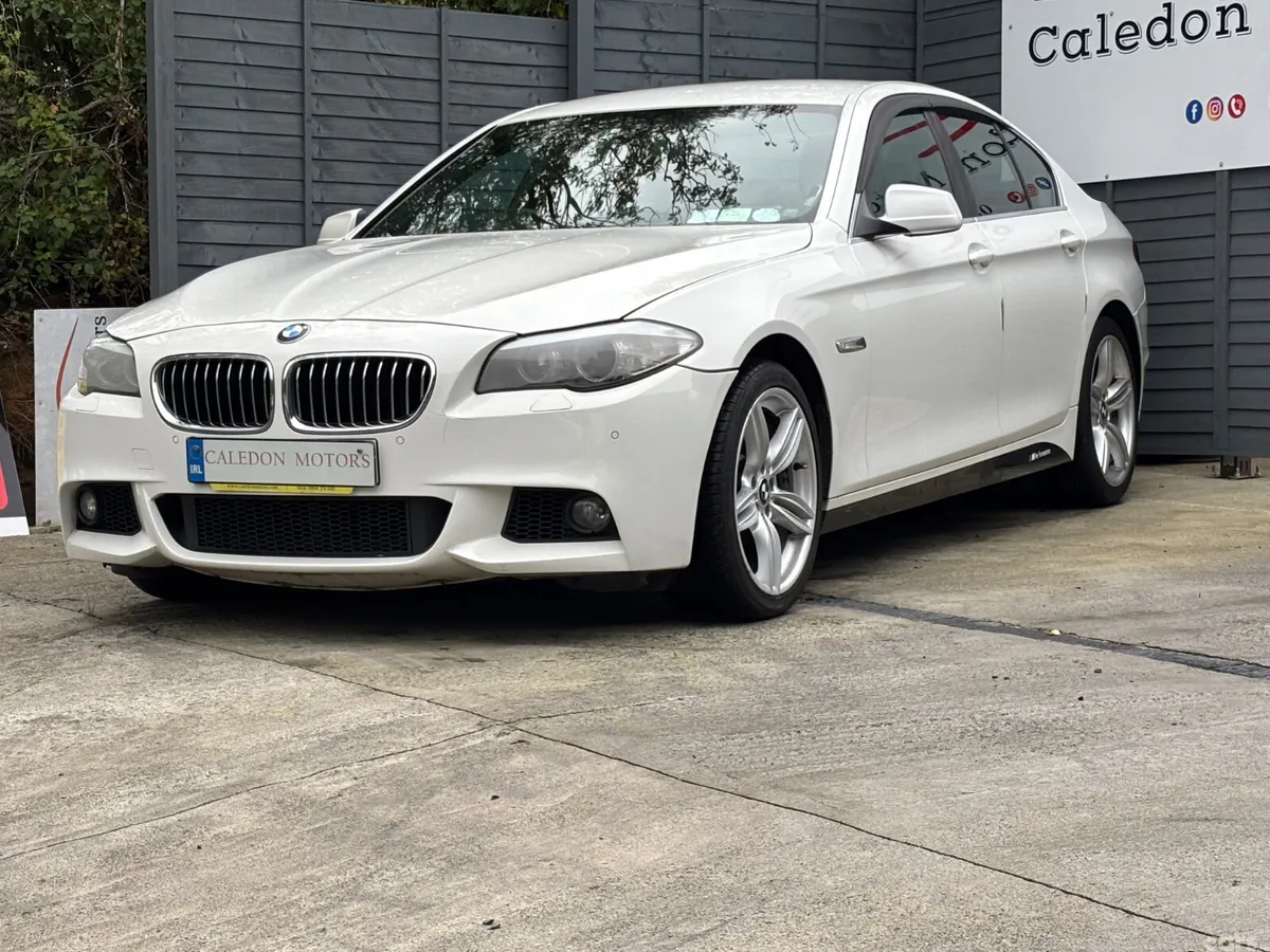 BMW 5-Series Saloon, Diesel, 2012, White