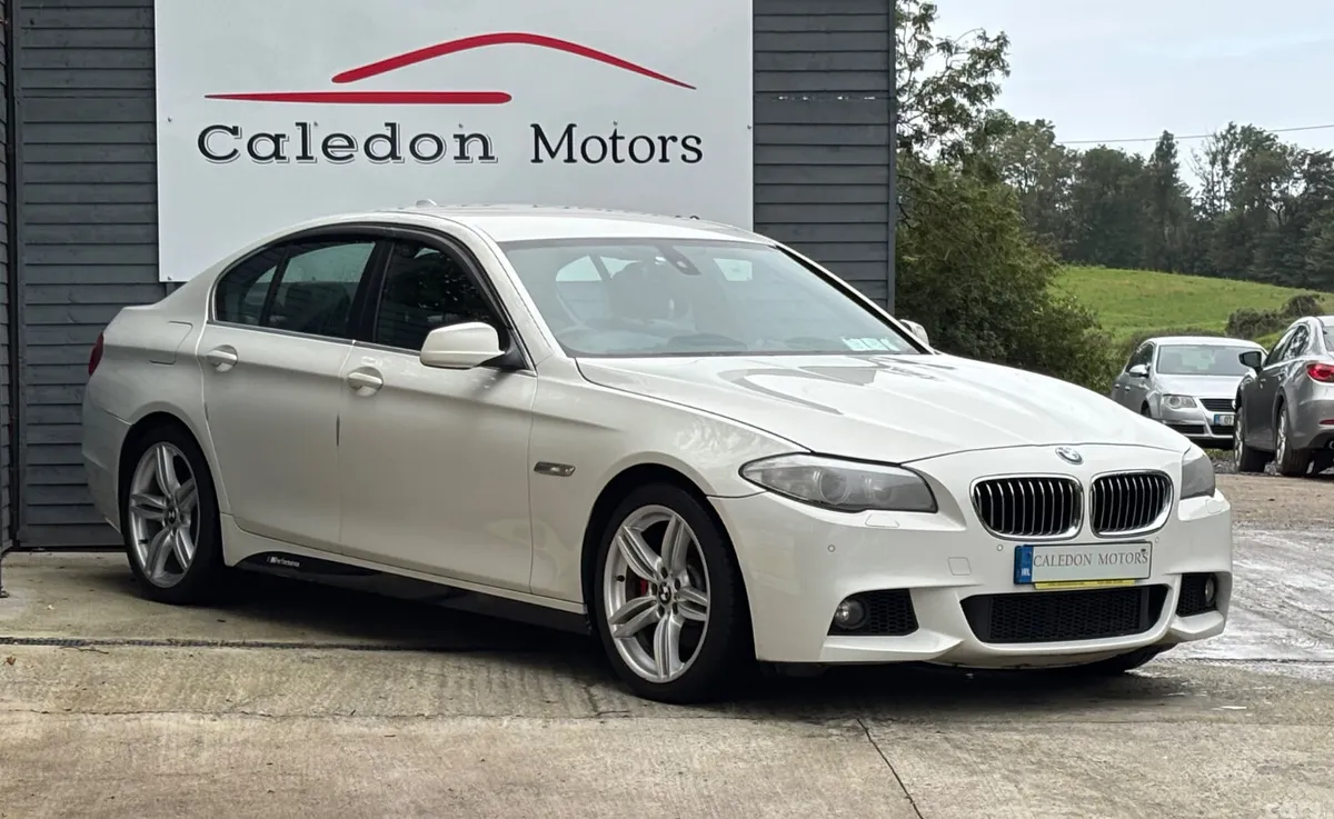 BMW 5-Series Saloon, Diesel, 2012, White