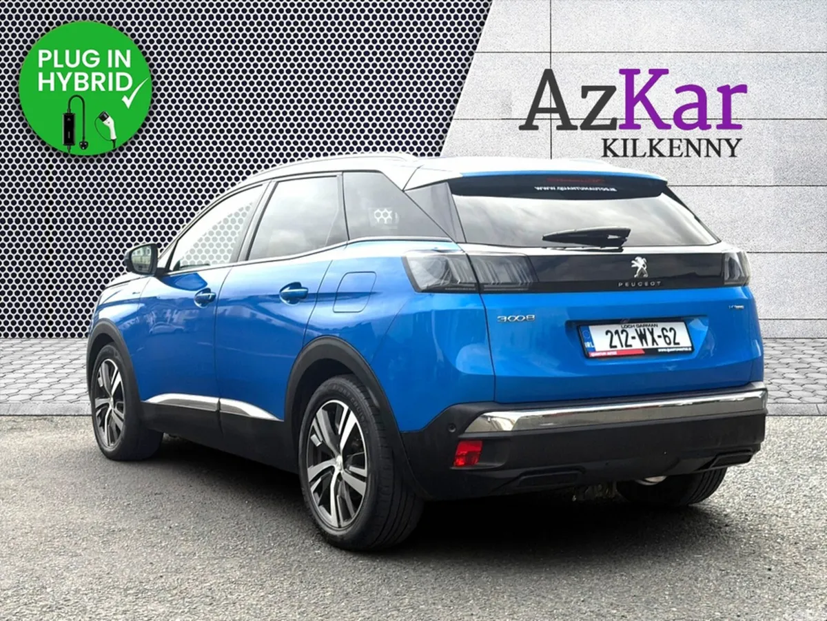 Peugeot 3008 SUV, Petrol Plug-in Hybrid, 2021, Blue