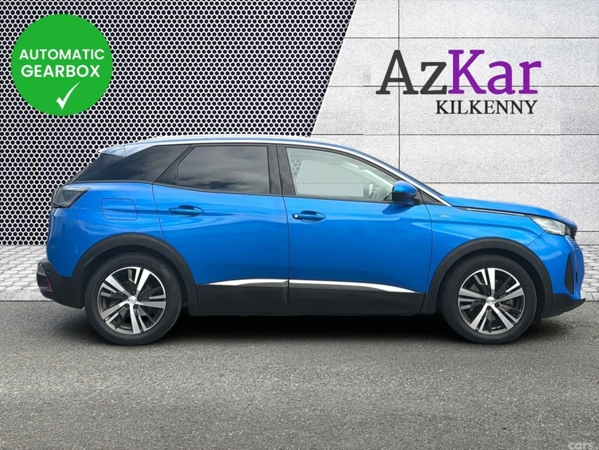 Peugeot 3008 SUV, Petrol Plug-in Hybrid, 2021, Blue