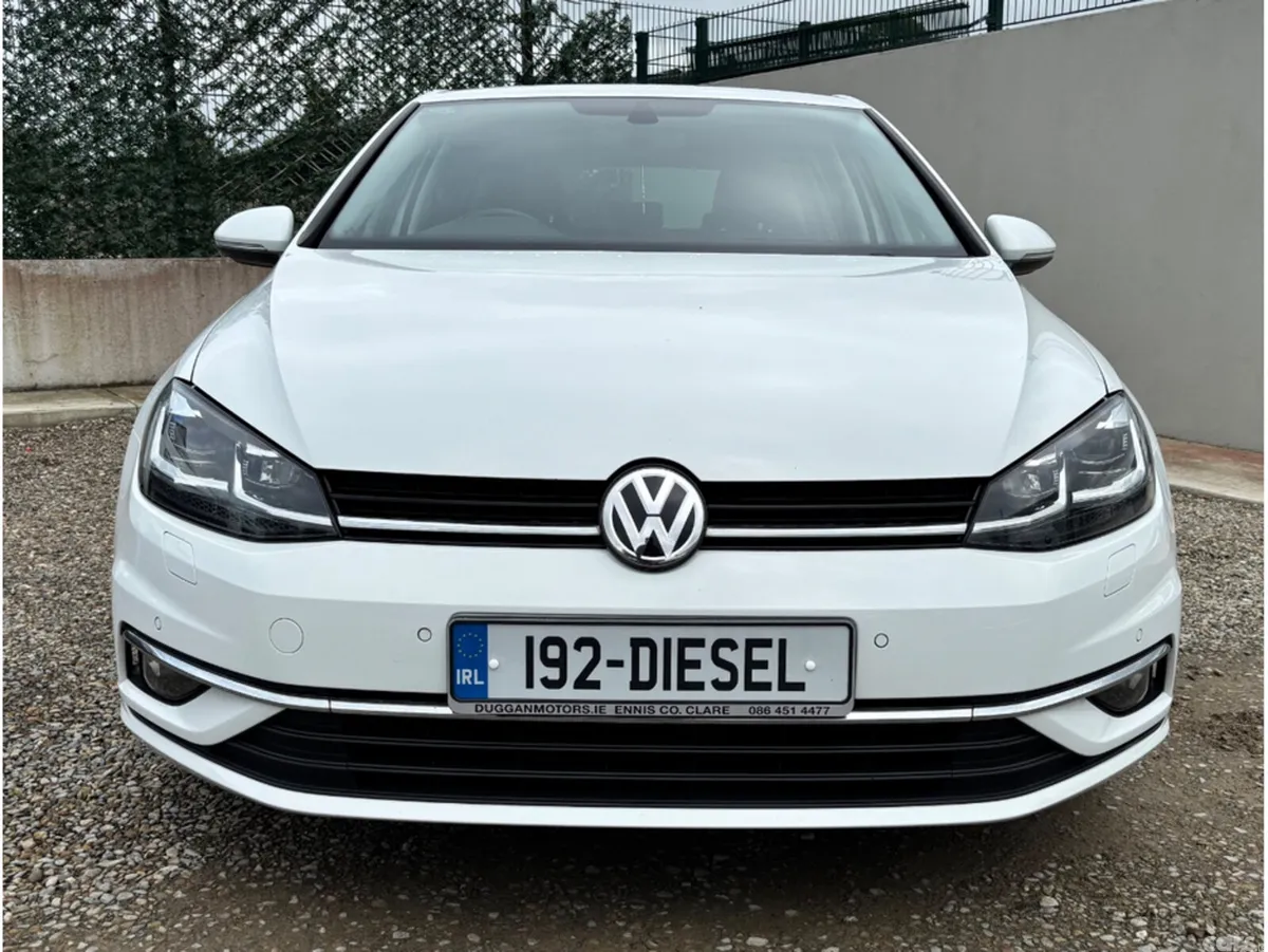 Volkswagen Golf Hatchback, Diesel, 2019, White