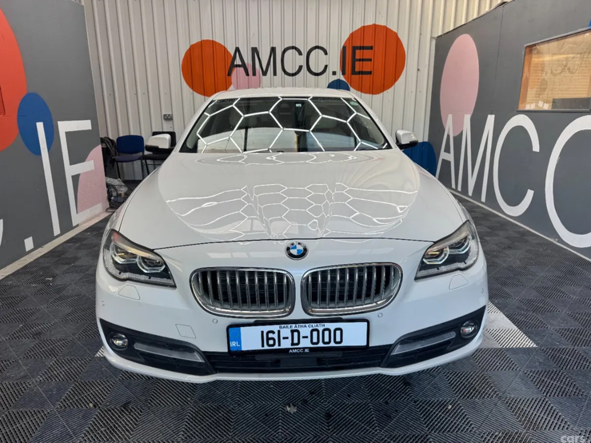 BMW 5-Series Saloon, Diesel, 2016, White