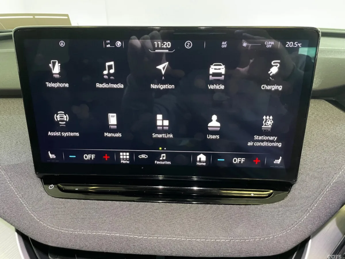 Skoda Enyaq SUV, Electric, 2022, Grey