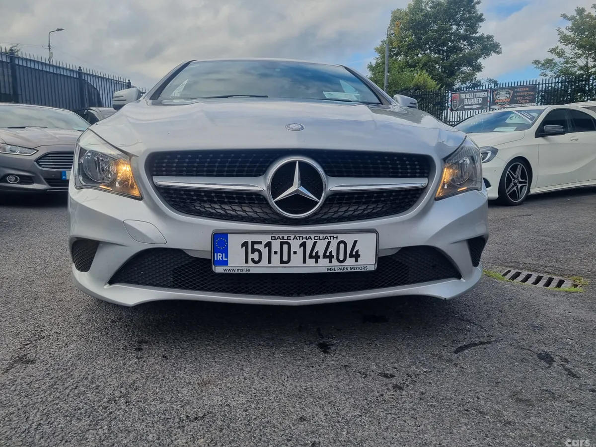 Mercedes-Benz CLA Saloon, Petrol, 2015, Silver