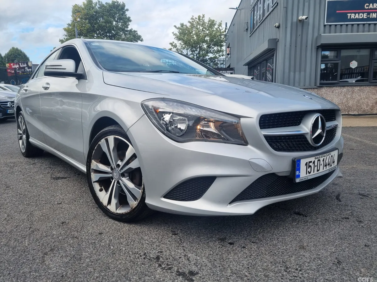 Mercedes-Benz CLA Saloon, Petrol, 2015, Silver