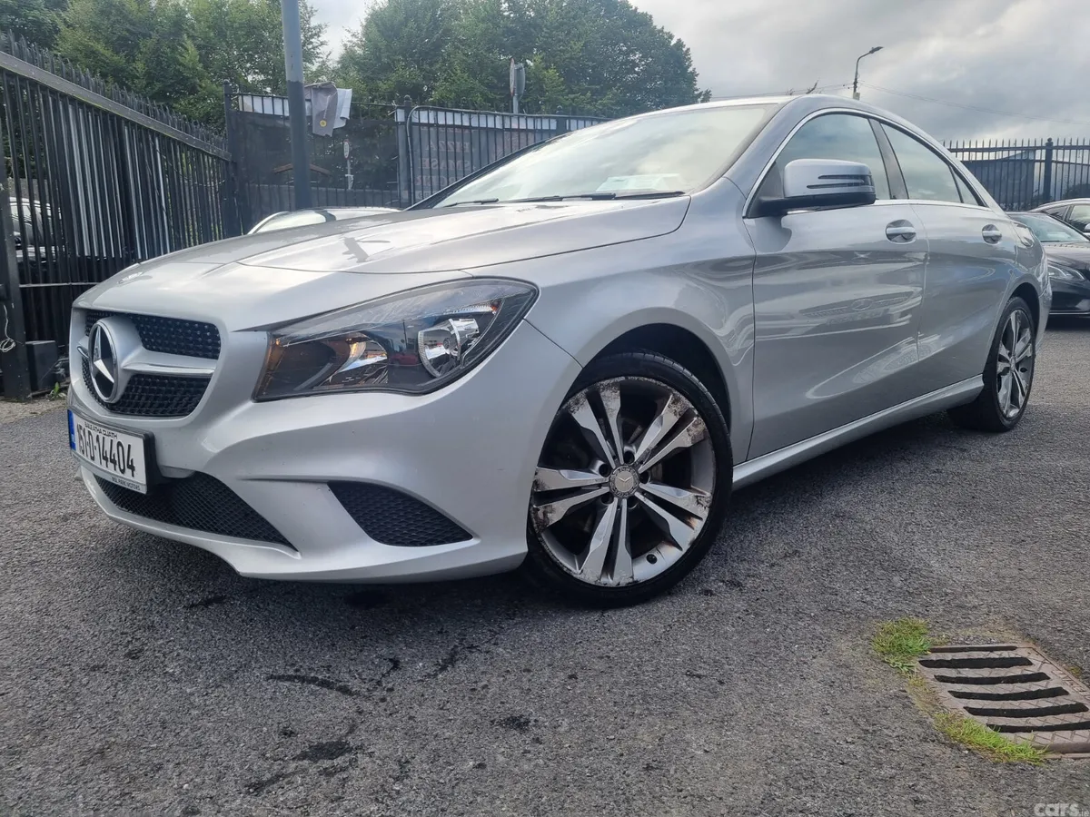 Mercedes-Benz CLA Saloon, Petrol, 2015, Silver