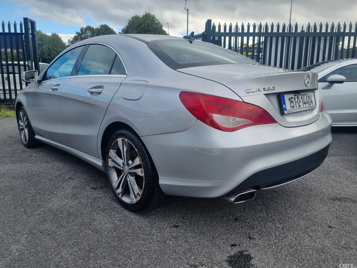 Mercedes-Benz CLA Saloon, Petrol, 2015, Silver