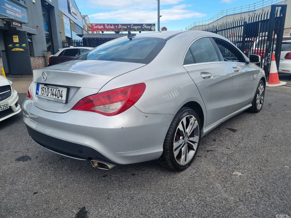 Mercedes-Benz CLA Saloon, Petrol, 2015, Silver