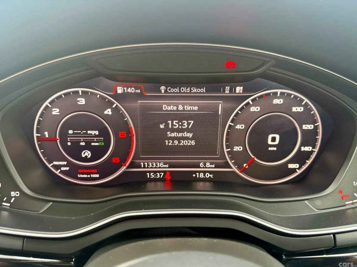 Audi A4 Saloon, Diesel, 2018, Black