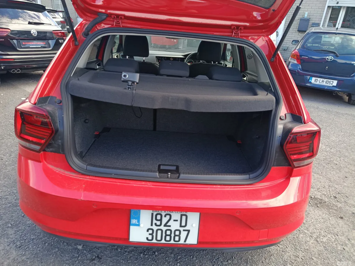 Volkswagen Polo Hatchback, Petrol, 2019, Red
