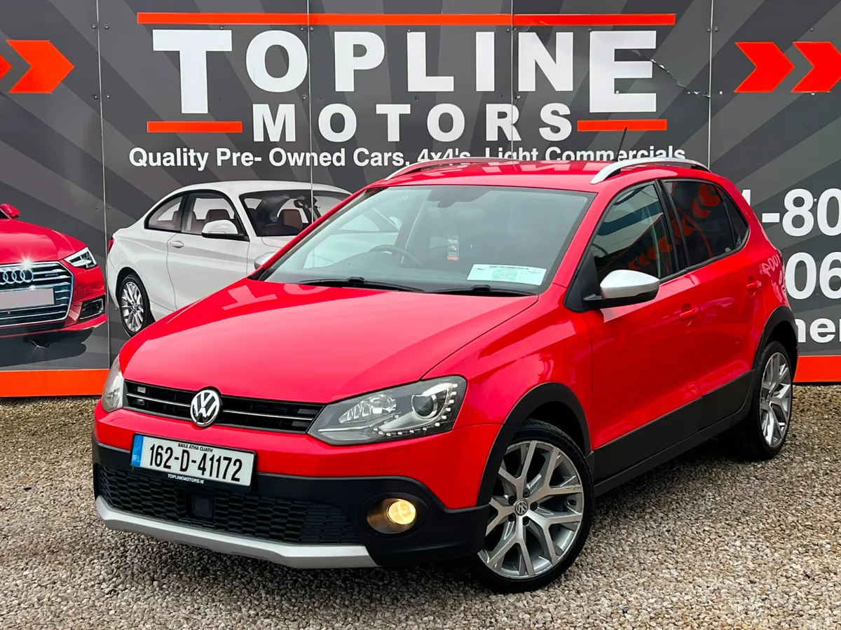 Volkswagen Polo Hatchback, Petrol, 2016, Red