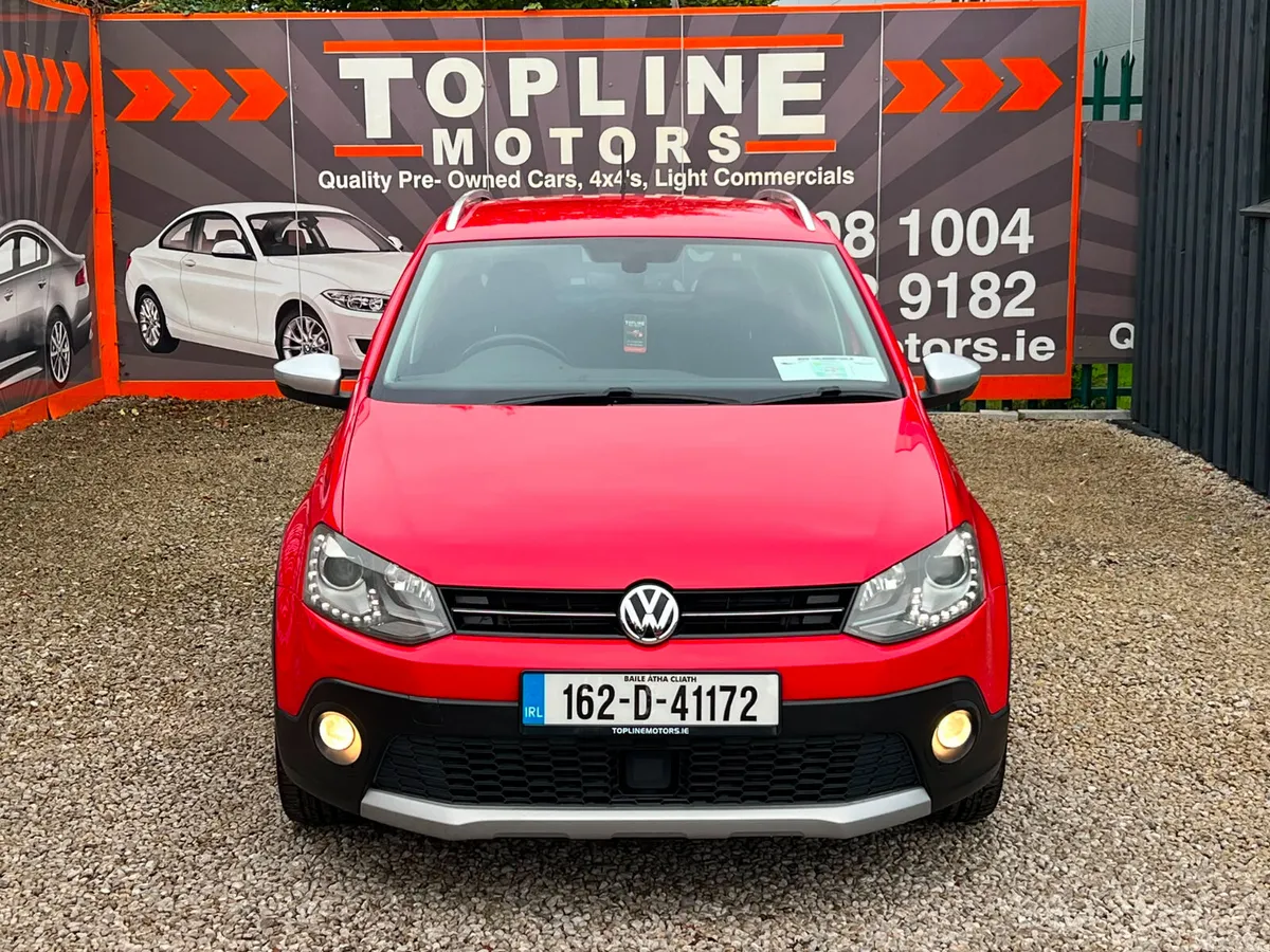 Volkswagen Polo Hatchback, Petrol, 2016, Red