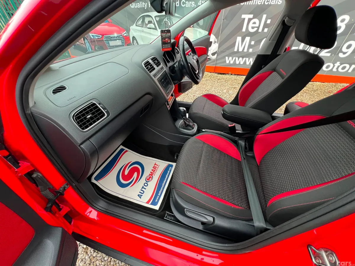 Volkswagen Polo Hatchback, Petrol, 2016, Red