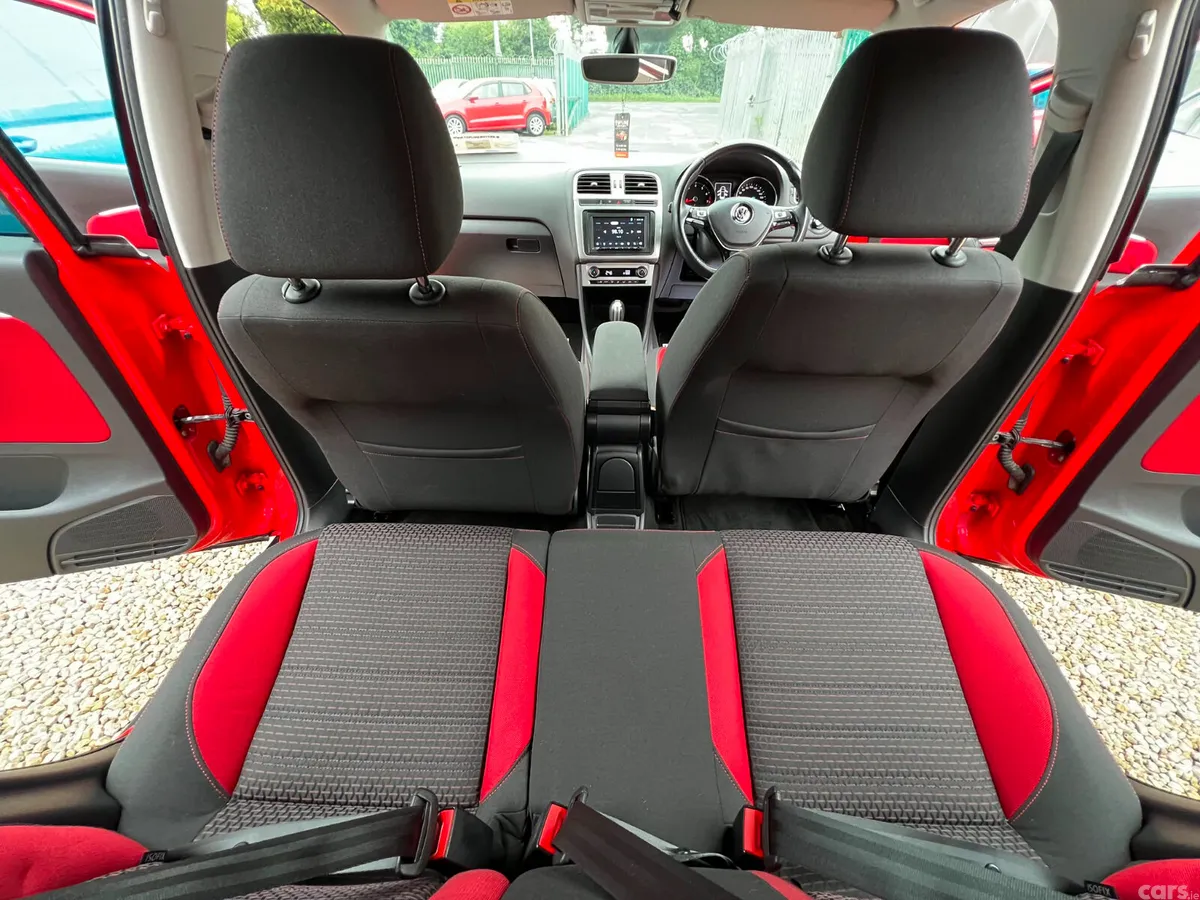 Volkswagen Polo Hatchback, Petrol, 2016, Red