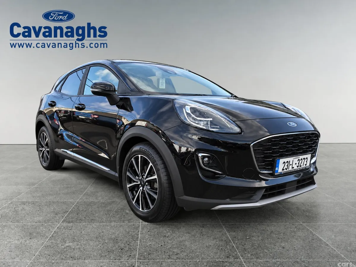 Ford Puma MPV, Petrol Hybrid, 2023, Black